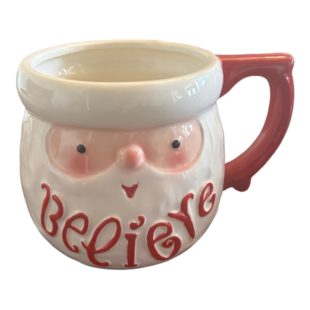 Santa Hallmark Flower Pot/Candy Dish